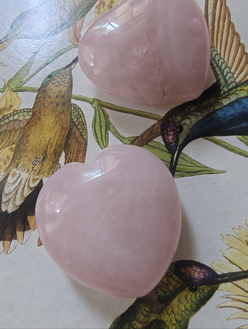 Rose Quartz Hearts